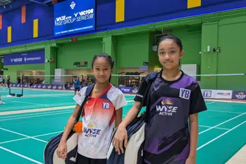 badminton, Sharifah Nur Aisha Shaik Mohd Danial, Sharifah Nur Iman Shaik Mohd Danial, WYSE ACTIVE