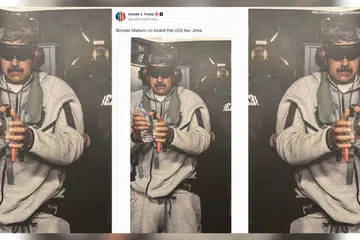 Gambar yang dimuat naik Presiden Amerika Syarikat, Donald Trump, memperlihatkan Presiden Venezuela Nicolas Maduro dalam tahanan Amerika Syarikat mengenakan sut Nike Tech Fleece, mencetuskan fenomena tular di media sosial dan lonjakan minat global terhadap pakaian sukan berkenaan, sekali gus menonjolkan pertembungan luar jangka antara politik, fesyen dan budaya Internet.