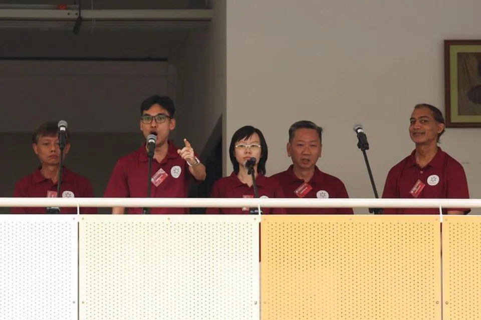 PAR,  GRC Tanjong pagar, Soh Lian Chye,  Prabu Ramachandran, Han Hui Hui, Encik Rickson Giauw Joan Chai, Encik Nadarajan Selvamani.
