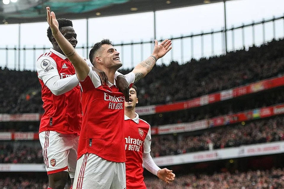 ARSENAL ADA KEKUATAN MENTAL: Mikel Arteta memuji mentaliti pasukannya menyusuli kemenangan selesa 4-1 ke atas Leeds United Sabtu lalu.- Foto-foto EPA-EFE