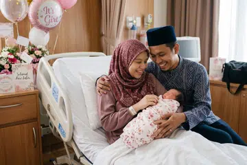 zuriat, anak, ibu bapa