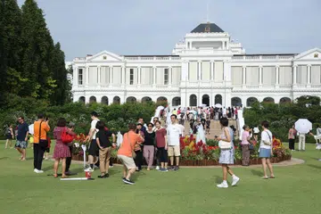 rumah terbuka Istana, Aidilfitri, Hari Pekerja, Rumah Terbuka Istana, Istana Open House 2026, lawatan Istana Singapura, tiket masuk Istana, persembahan budaya Singapura, Cabaran Presiden, Hari Raya Aidilfitri Singapura.