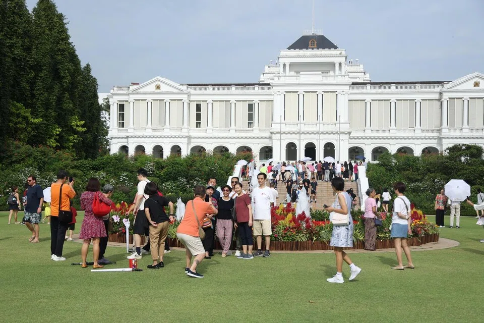 rumah terbuka Istana, Aidilfitri, Hari Pekerja, Rumah Terbuka Istana, Istana Open House 2026, lawatan Istana Singapura, tiket masuk Istana, persembahan budaya Singapura, Cabaran Presiden, Hari Raya Aidilfitri Singapura.