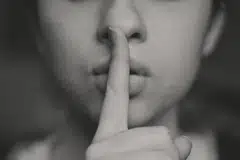 DIAM: Diam kadang kala lebih baik (gambar hiasan).