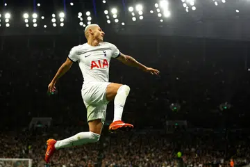 BERSORAK GEMBIRA: Tonggak penyerang Tottenham Hotspur, Richarlison, meraikan gol keduanya dalam perlawanan menentang Newcastle United pada 11 Disember, yang menyaksikan Spurs menang 4-1.