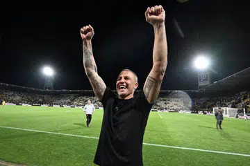 Fabio Cannavaro meraikan kemenangan selepas perlawanan Serie A ketika beliau menjadi jurulatih Udinese pada 2024. Pemenang Piala Dunia itu antara calon untuk menjadi ketua jurulatih pasukan bola sepak Singapura.