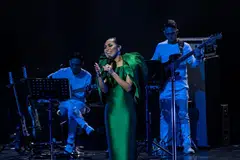 DAYANG NURFAIZAH: Miliki karisma dan daya tarikan di pentas sehingga membuat peminatnya terpaku.