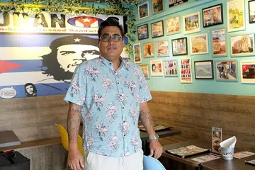 SANNY ABDUL SALEM: Pemilik restoran sajian makanan Cuba El Cubanos ini menyemai impian ingin meneroka pasaran lebih luas, misalnya dengan menyuntik unsur korporat dalam perniagaannya itu. - Foto BM oleh INIAZ RAHIM
