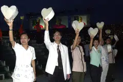 NDP 2003, Sars, petugas kesihatan Singapura 