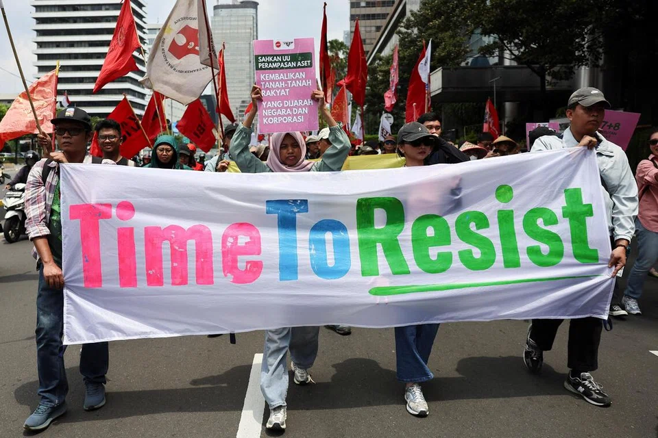 Indonesia, tunjuk perasaan, 