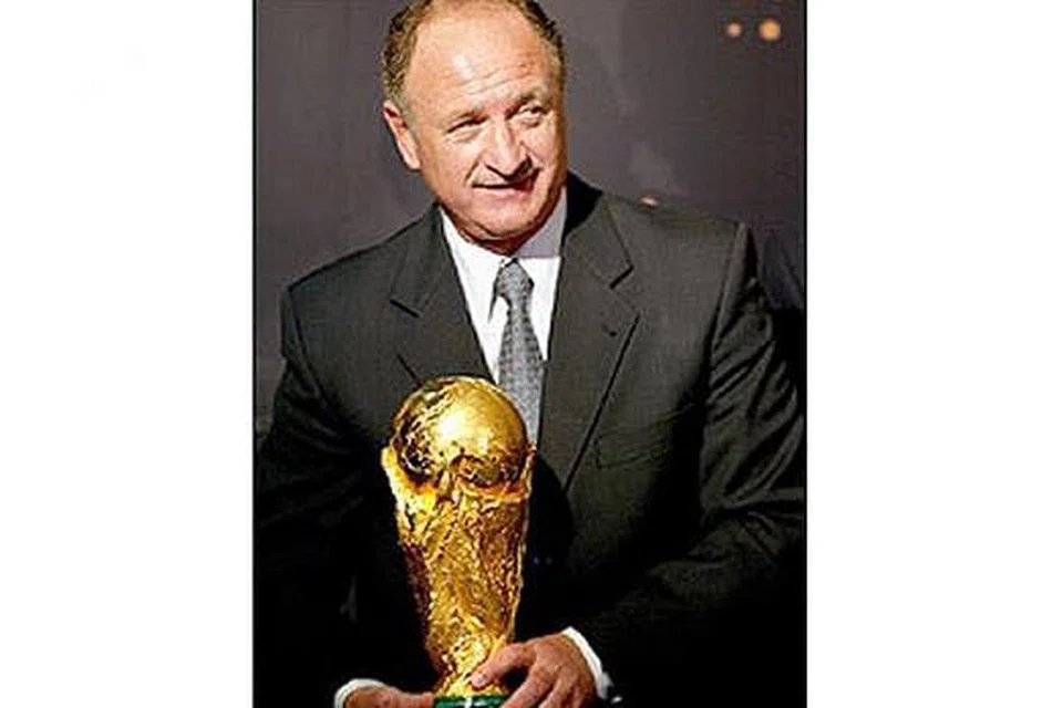 SAAT GEMILANG: Scolari memenangi Piala Dunia 2002. - Foto Internet