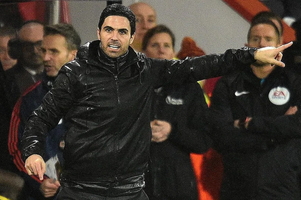 CAPAI KEPUASAN: Mikel Arteta yakin kemampuan anak buahnya selepas Arsenal mencatat keputusan seri 1-1 apabila berdepan dengan Bournemouth dalam perlawanan awal pagi semalam. - Foto AFP