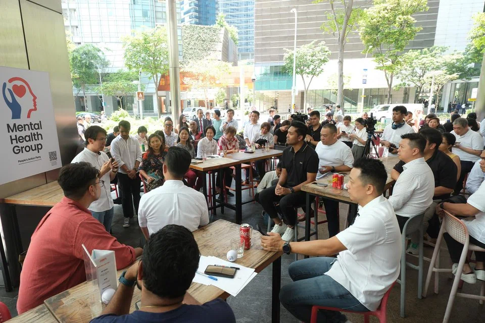 Kumpulan Kesihatan Mental PAP memperingati Hari Kesihatan Mental Sedunia di NTUC Centre @ One Marina Boulevard pada 10 Oktober. Sekitar 100 kumpulan masyarakat, pejuang, individu dan anggota Kumpulan Kesihatan Mental Parti Tindakan Rakyat (PAP) hadir pada acara itu.