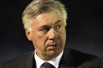 PENGURUS DIPECAT: Carlo Ancelotti telah dipecat oleh Real Madrid selepas memimpin kelab itu selama dua musim. - Foto AFP