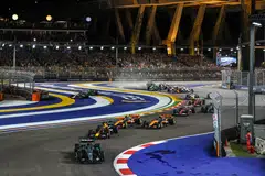 PERLUMBAAN MALAM: Formula Satu (F1) Grand Prix Singapura kembali ke Singapura dari 9 hingga 11 Oktober.
