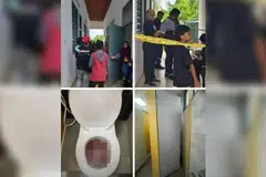 Mayat bayi ditemukan dalam tandas wanita sebuah stesen minyak dekat Sungai Haji Dorani, Sungai Besar, pada 23 Mac.