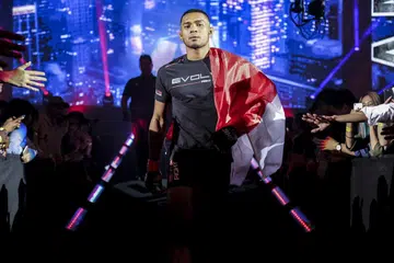 KEMBALI BERSAING: Selepas kalah dalam lima perlawanan terakhirnya, Amir akan berentap dengan Rahul Raju dari India dalam kategori lightweight dalam acara Reign of Dynasties One Championship, yang diadakan tanpa penonton di Stadium Tertutup Singapura dek pandemik Covid-19, malam ini. - Foto ONE CHAMPIONSHIP
