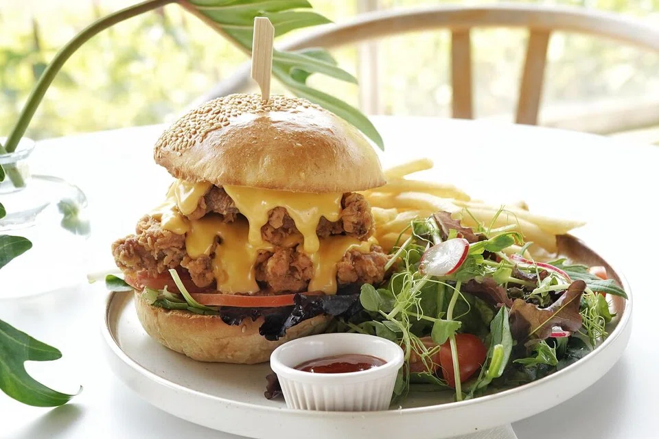 Har Cheong Gai Burger, burger