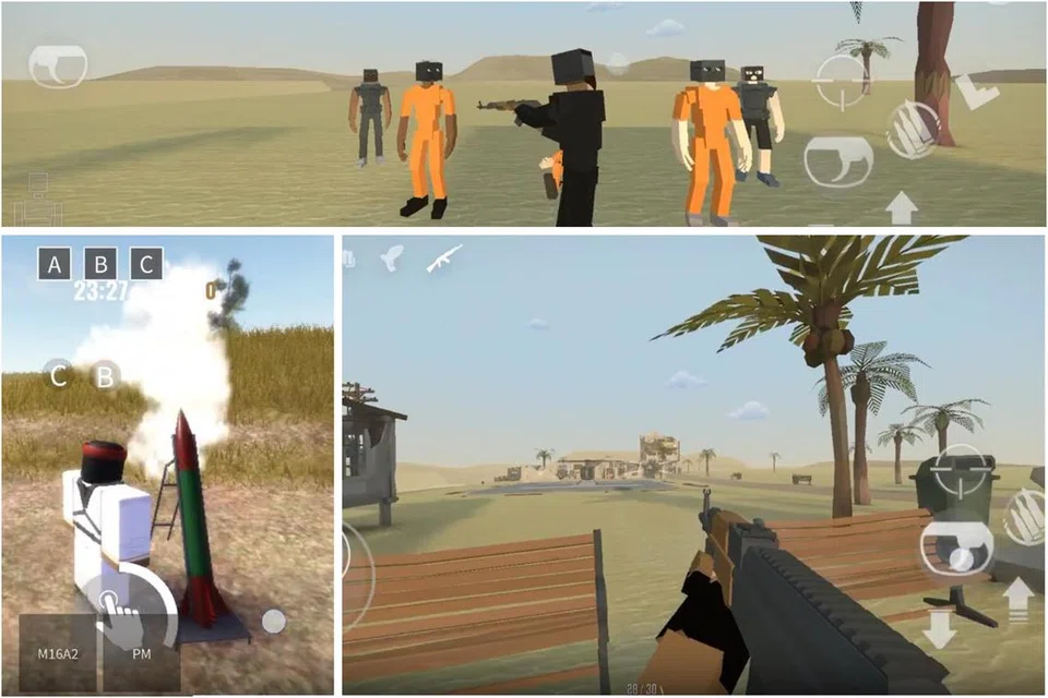 Menerusi permainan dalam talian Roblox dan Gorebox, seorang remaja berusia 14 tahun telah menghasilkan semula senario serangan dan hukuman mati ISIS dan memainkan peranan sebagai anggota ISIS yang membunuh ‘orang kafir’ atau musuh ISIS. Remaja tersebut telah dikenakan Arahan Sekatan (RO) di bawah  Akta Keselamatan Dalam Negeri (ISA). 