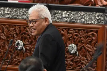 Ketua pembangkang Malaysia, Datuk Seri Hamzah Zainudin.