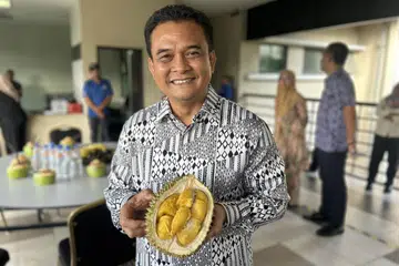 Pengerusi Jawatankuasa Pertanian, Industri Asas Tani dan Kemajuan Luar Bandar Johor, Datuk Zahari Sarip.