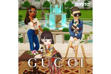 MENJANGKAU PENGGUNA: Gucci Garden ialah dunia maya pada platform metaverse Zepeto, yang digunakan jenama Perancis itu untuk menjangkau pengguna. - Foto NAVER Z