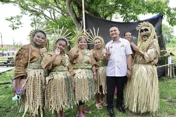 pengunjung, Festival Hari Orang Asli Johor 