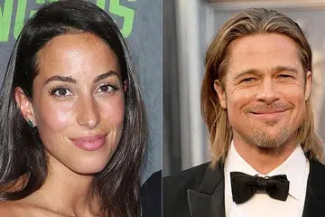 CINTA BARU: Brad Pitt sedang bercinta dengan pereka barang kemas, Ines De Ramon dan merancang untuk mendirikan rumah tangga bersamanya. - Foto INSTAGRAM ENTERTAINMENT NEWS