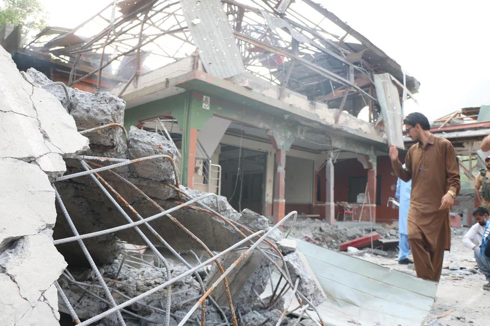 Masjid Bilal di Muzaffarabad, bandar yang ditadbir Pakistan di Kashmir, musnah akibat serangan berpandu India pada 7 Mei. India berkata ia menyerang jirannya sebagai tindak balas terhadap pembunuhan pelancong India di Kashmir pada 22 April 2025.