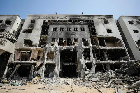 Hospital Al-Shifa di utara Gaza adalah antara prasarana kritikal yang musnah akibat serangan tentera Israel sejak perang meletus antara Israel dengan Hamas pada 7 Oktober.