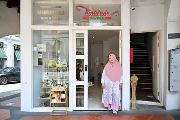 Thahirah Kazura, minyak wangi warisan, Kampong Glam