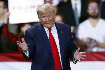 Encik Trump (gambar atas). 