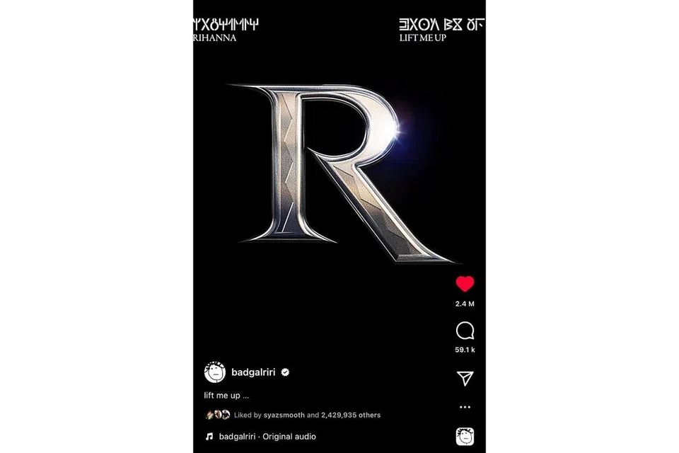 Foto INSTAGRAM BADGIRLRIRI 