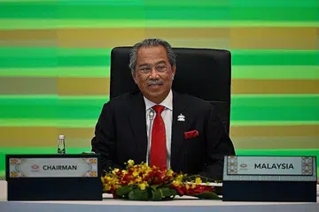 TAN SRI MUHYIDDIN YASSIN: Dakwa tuduhan sebahagian siri tohmahan jahat dilakukan kerajaan PH-BN pimpinan Datuk Seri Anwar Ibrahim. - Foto fail