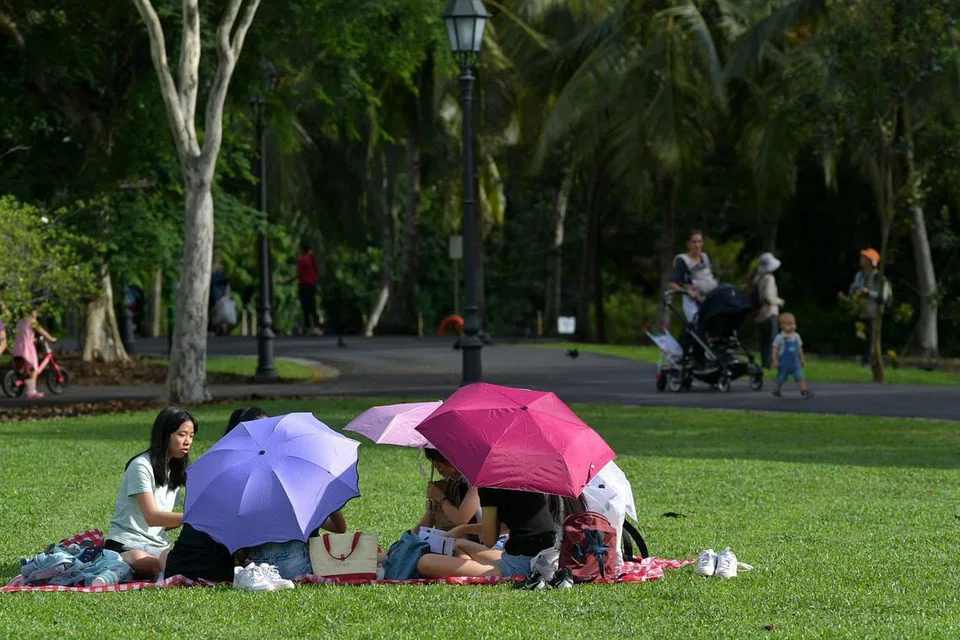 1) TAMAN-TAMAN ATAU TEPI PANTAI