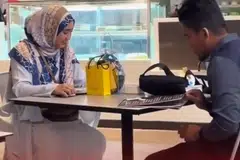 Sambil ‘berdating’ jadi tidak selesa kerana keluarga ikut sama.