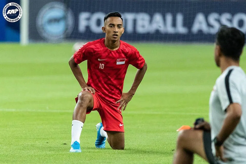 BERAKSI DI TERENGGANU: Bekas pemain antarabangsa Singapura, Faris Ramli, kini beraksi untuk pasukan Sang Penyu