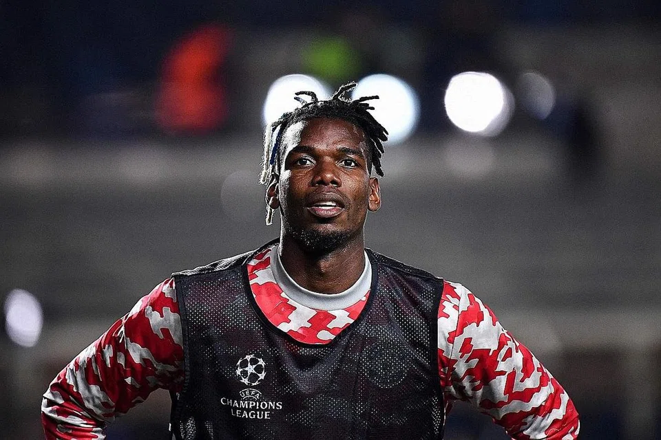 MAHUKAN CABARAN BARU: Bintang midfield Perancis, Paul Pogba, telah melahirkan harapannya mahu meninggalkan Manchester United. - Foto AFP