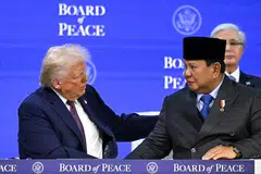 prabowo, donald trump, indonesia