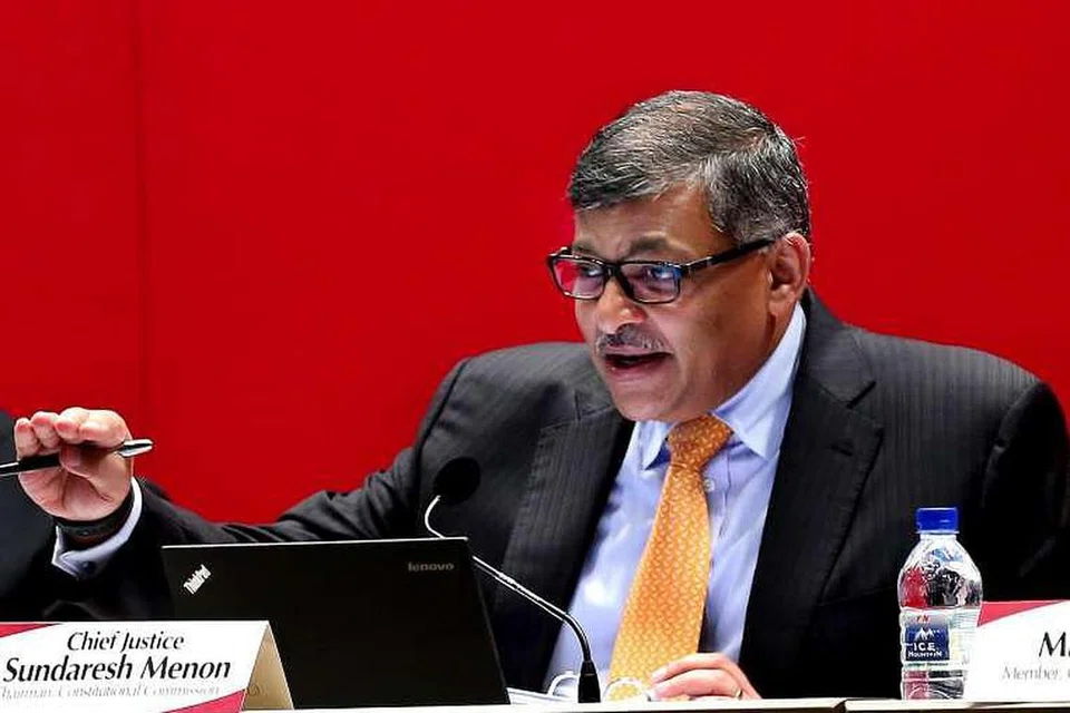 Hakim Besar Sundaresh Menon 