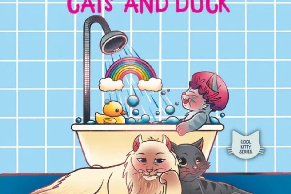 ‘It’s Raining Cats and Duck’ menceritakan tentang Chill, seekor anak kucing berusia tiga bulan yang terlebih bertenaga, menyelinap keluar dari rumahnya buat kali pertama untuk bermain dalam hujan lebat. Pengembaraannya dalam ribut hujan membawanya ke Sukan Olimpik dan hutan hujan Amazon, dunia imaginasi yang menakjubkan.