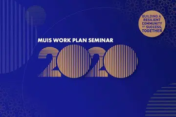 PERKASA ASATIZAH DAN MASYARAKAT MUSLIM SINGAPURA: Seminar Pelan Kerja Tahunan Muis yang dijalankan menerusi e-seminar, atau persidangan televideo yang usaha itu disifatkan Menteri Bertanggungjawab bagi Ehwal Masyarakat Islam, Encik Masagos Zulkifli Masagos Mohamad, sebagai kreatif dan menggambarkan kecekapan Muis untuk terus berkhidmat dalam apa jua keadaan.