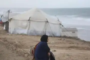 Gaza, Palestin, banjir 