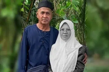tudung terbelit, selaton nuri, basar maslan