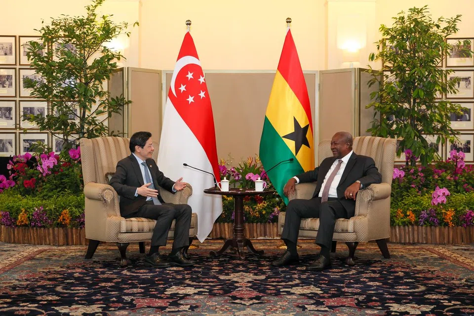 Lawrence Wong, John Dramani Mahama