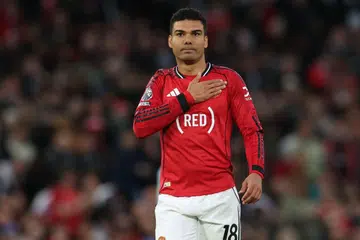 England, English Premier League, Liga Perdana England, Manchester United, Casemiro, football