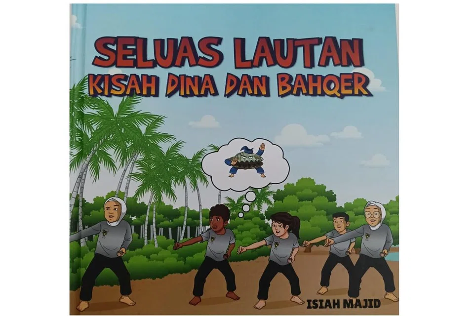 Buku, ‘Seluas Lautan’ memuatkan tentang pergerakan silat daripada haiwan laut seperti kapis.