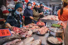 SEMAKIN MAHAL: Pelbagai faktor seperti perubahan iklim dan kos tenaga mendorong harga ikan dan makanan laut kini menjadi semakin tinggi. - Foto fail