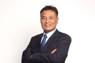Penyandang presiden Dewan Perniagaan dan Perusahaan Melayu Singapura (DPPMS), Encik Abu Bakar Mohd Nor.