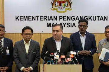 Menteri Pengangkutan Malaysia, Encik Anthony Loke.